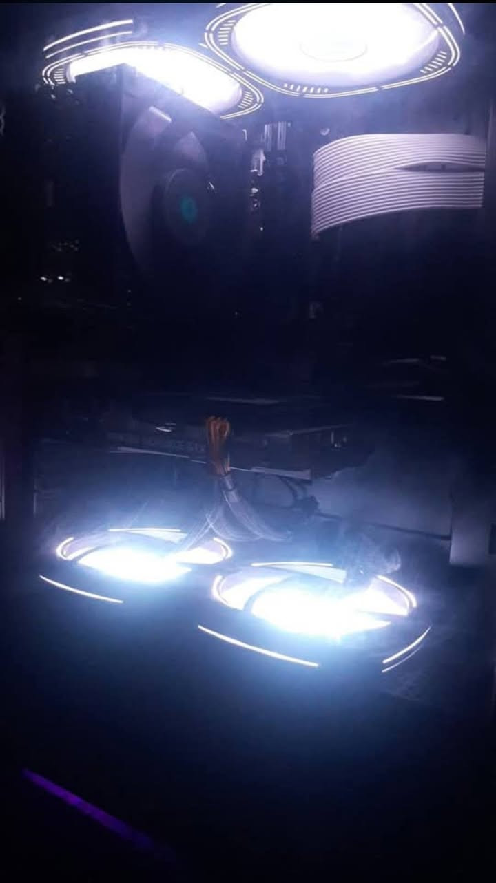 سلام عليكم بيسي للبيع ماصفاتة
i5 - 7500 intel cpu
gtx 1660 TI  6 GB
16 gb ram 2400mhz
Ssd 512 + hdd 510
Power supply  650W
كيس 4فان RGB تحكم بريمونت 

مكاني بغداد 
كفاءات العبيدي قري مدرسة بغداد الابتدائية شارع50


**إذا كنت صاحب هذا الإعلان وتريد حذفه لأي سبب، رجاءا أرسل رسالة إلى الدعم الفني**