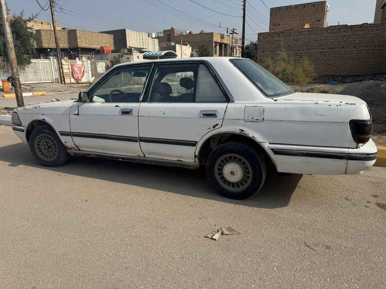 سيدان تكم موديل 1988 رقم أنبار الماني مشروع وطني مداور ثاني يوم
كير ومحرك ونجي 6 سلندر 
طخم تاير ويل كب
دواخل نضيفه 
عنبار وبريشر وباتري وراديتر جدد
كهربائيات كلها تشتغل 
مكان السياره الناصرية المركز
السعر  22 وبيه مجال 
للاستفسار   ***********
