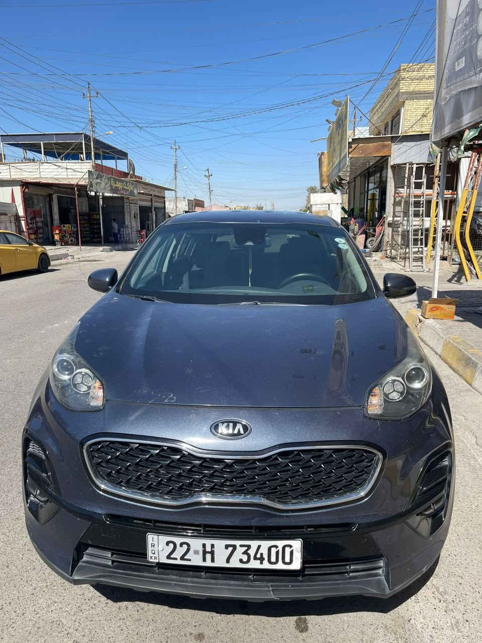 كيا سبورتج
موديل 2020
حادثها موضح بالسونار
تخم تاير وباتري جديد  
رقم أربيل سنويه بأسمي
بغداد الأمين
*********** 
السعر 155$ وبيهه مجال
