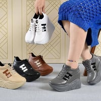 رياضي كعب داخلي ارتفاع 11cm الاكثر راحة  Size 36 37 38 39 40 41  للحجز...
