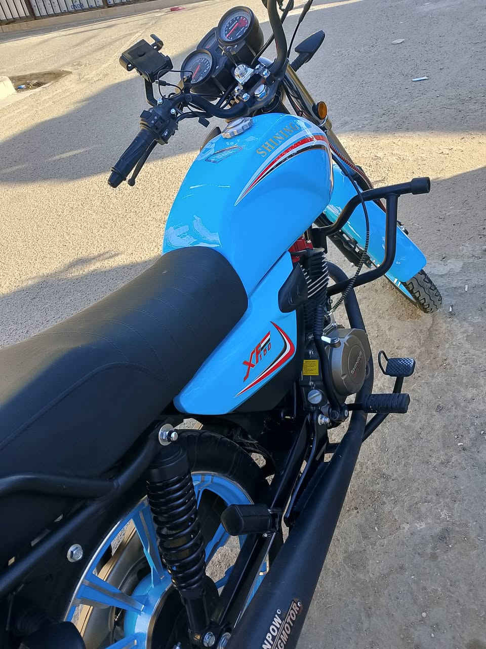 سلام عليكم دراجه شاينك موديل 2025 شهر 12 دراجه نضيفه شوفت عينك مداريه دهن كله موتل لو امزويل غير هذني مادير سعر واتساب فقط  *********** مكاني بغداد السيديه
