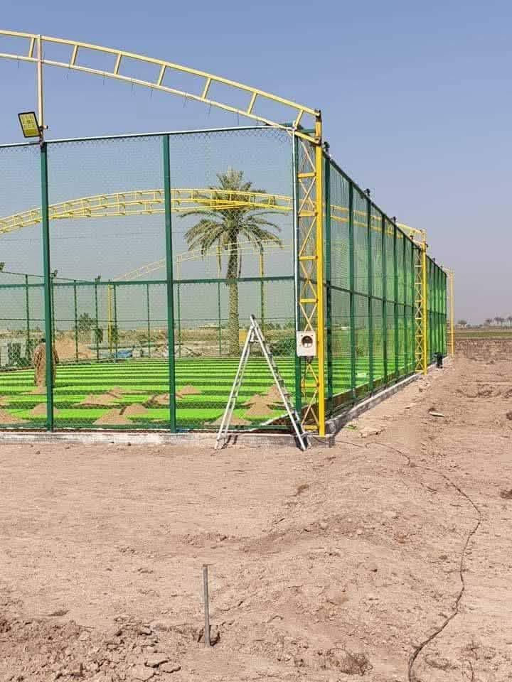 شركه بغداد لعمل الملاعب الرياضيه بأنواعها الخماسي والسباعي ***********
