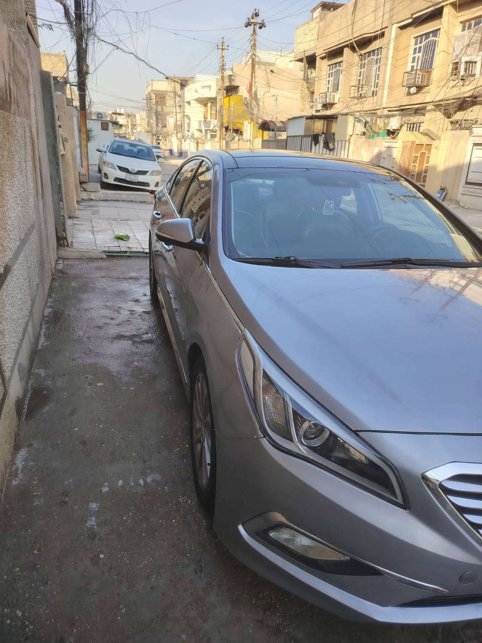 السلام عليكم سوناته موديل 2017 أمريكيا حادث جاملغ خلفي سيارة واحد على واحد فول رقم سليمانيه با سمي العنوان. السياره  بغداد الأمين الثانيه رقم الهاتف ***********
