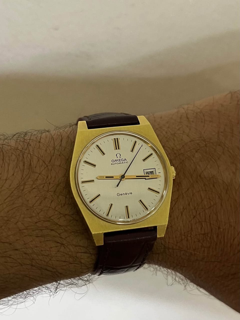 Nouveau 
OMEGA GENEVE AUTOMATIC (1973)
166.0113
Cal 1481
Tanger طنجة, طنجة أصيلة


**إذا كنت صاحب هذا الإعلان وتريد حذفه لأي سبب، رجاءا أرسل رسالة إلى الدعم الفني**