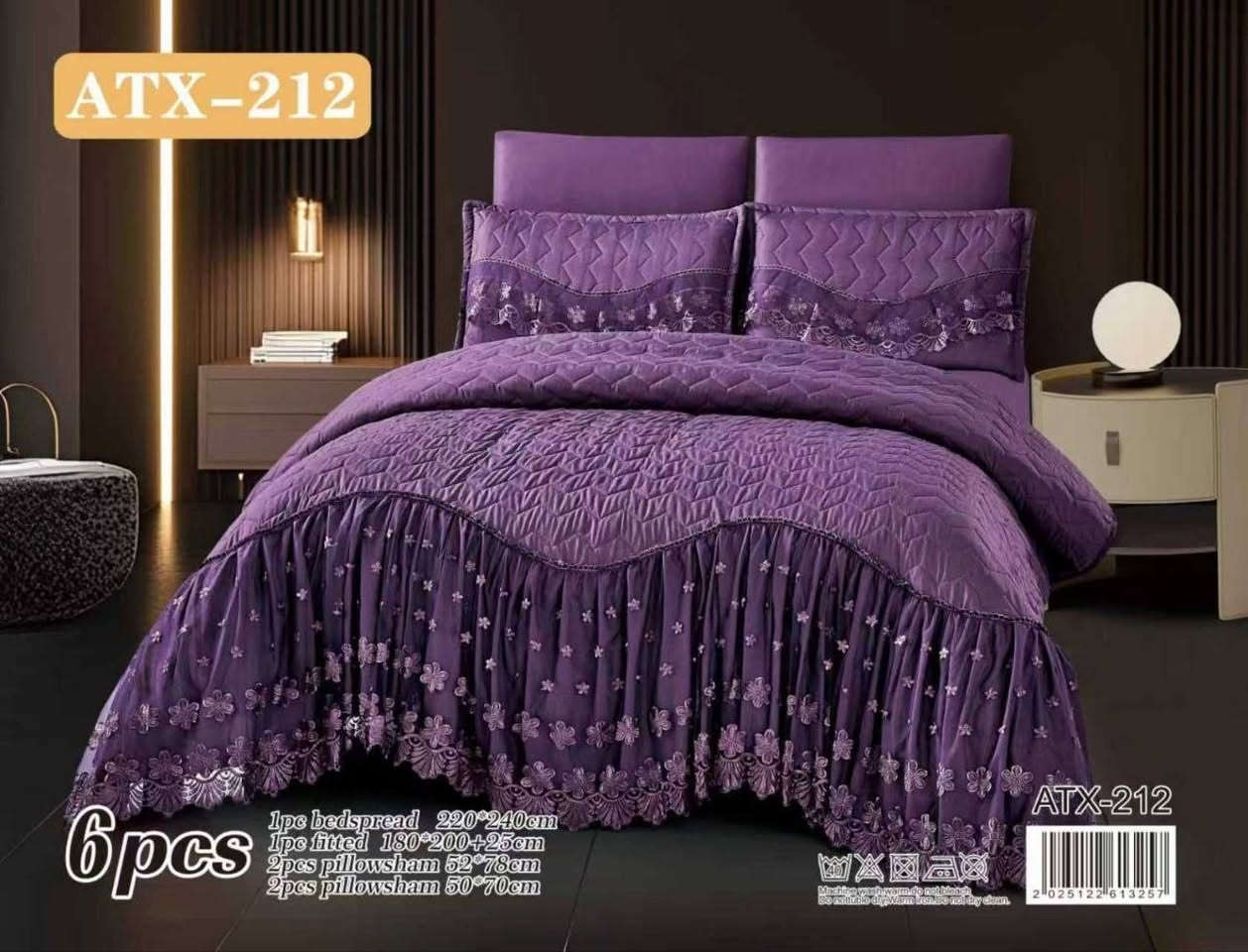 غطوه مقرنصه نفرين تركي قماش ساده من الماركه الجديده ابداع الافق 
*متكون من 6 قطعه*
قياس غطوه دوشك 220x240 
قياس تلبيسه 180x200 
قياس مخده2 مطرز 70x50
قياس  مخده 2 ساده 70x50 

توصيل بصرة 5 المحافظات 7  💛✨


**إذا كنت صاحب هذا الإعلان وتريد حذفه لأي سبب، رجاءا أرسل رسالة إلى الدعم الفني**