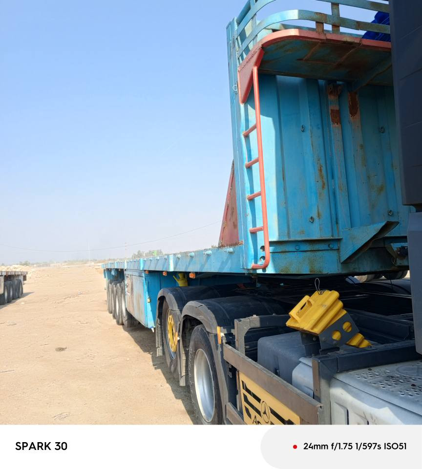 عربانه بلوم طول 13و60 دنكير 16 تخم تاير مكان بغداد ابو غريب رقم ***********
