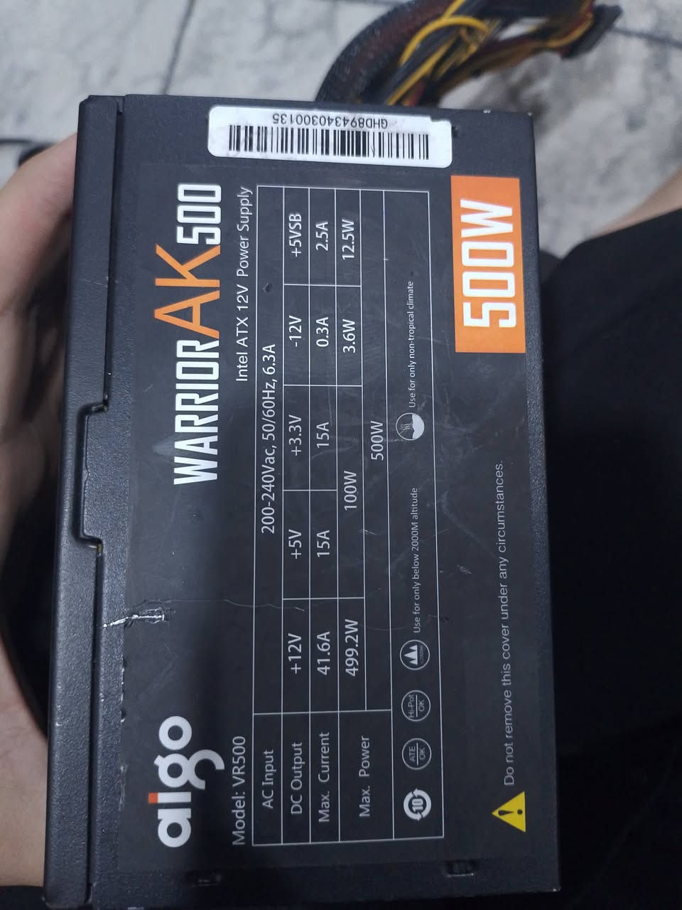 باور سبلاي Warrior AK500 – 500 واط
شغال تمام، مناسب للألعاب والاستخدام اليومي
💰 السعر: 25 مع توصيل
***********
