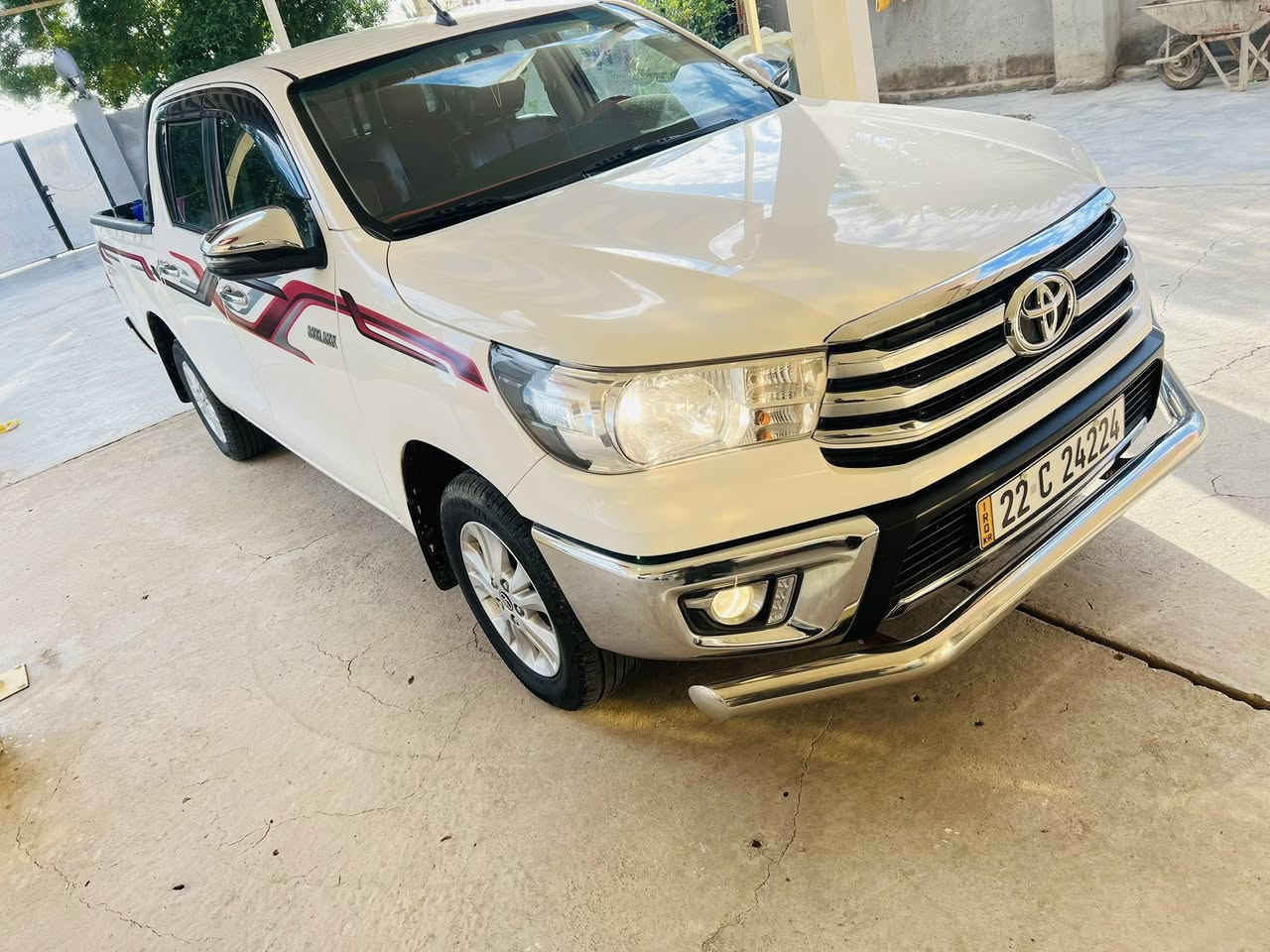 هايلوكس2021 كفاله كير اوتو بصمه تبريد قطعتين ماشيه100 الف ***********/***********
