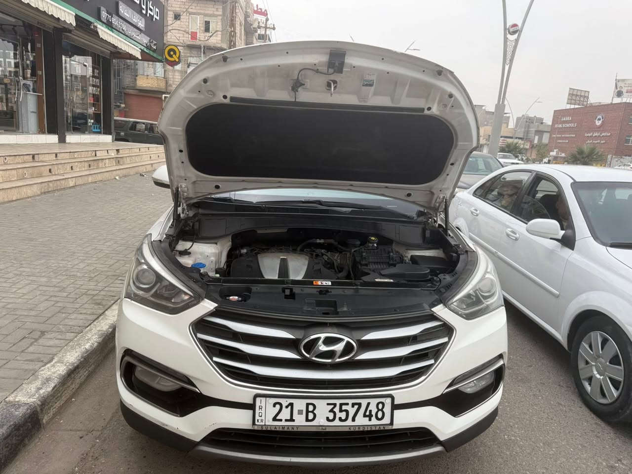 سنتافي موديل 2018 للبيع 
بيهه مكانين صبغ بلجاملغات على كد شبر اثر شلع فابلون الباقي كله كفاله 
رقم جديد شمالي تريد وكاله تريد تحويل
السياره فول للاخير فتحه شاشه جبيره كل المواصفات موجوده ماعده البصمه
سياره كير مكينه تبريد كفاله 
سعر 205 وبيه مجال حك جيتك //البصره قبله 
***********
🌐-    سعر الدولار في العراق لحظة بلحظة
