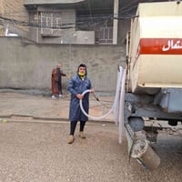 نفط ابيض النجف الاشرف • توصيل باب • حي النصر والمهندسين