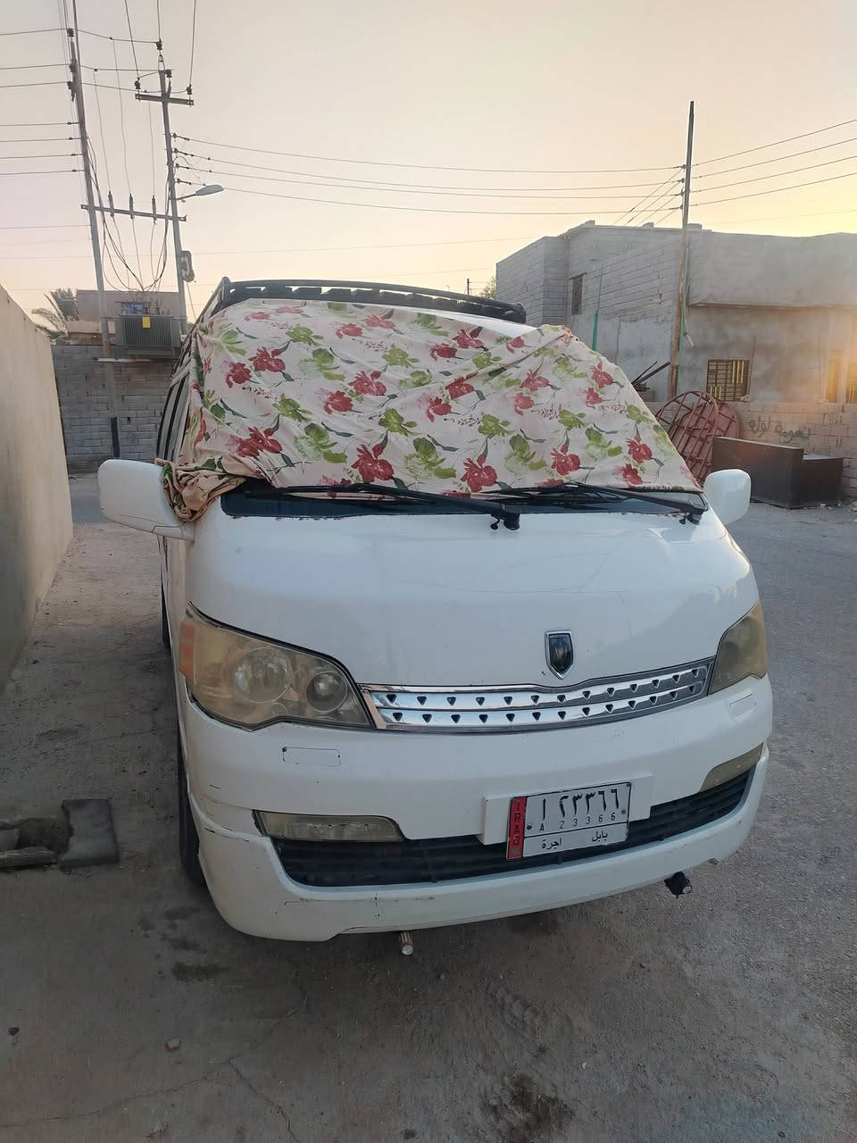 سلام عليكم جنبي؛H1موصليه البيع بسم مواطن  سنويه عضم
محرك كير اكسل كفاله

 منضومه غاز 90لتر 

حداديه جديده  

تخم تاير 

بدي حلو لا ضربه ولا صبغ.. شواصي كفاله .. بيه فقط مكان الواقيات مخيس 

كهربائيات شغاله من الطول الطول بيه  شاشه تاب 

سنتر لوك تقفيل عل سويج

تبريد شغال بس الكمبريسر بي ضعف +القايش شايله 

سعر 40 

*********** بصره

