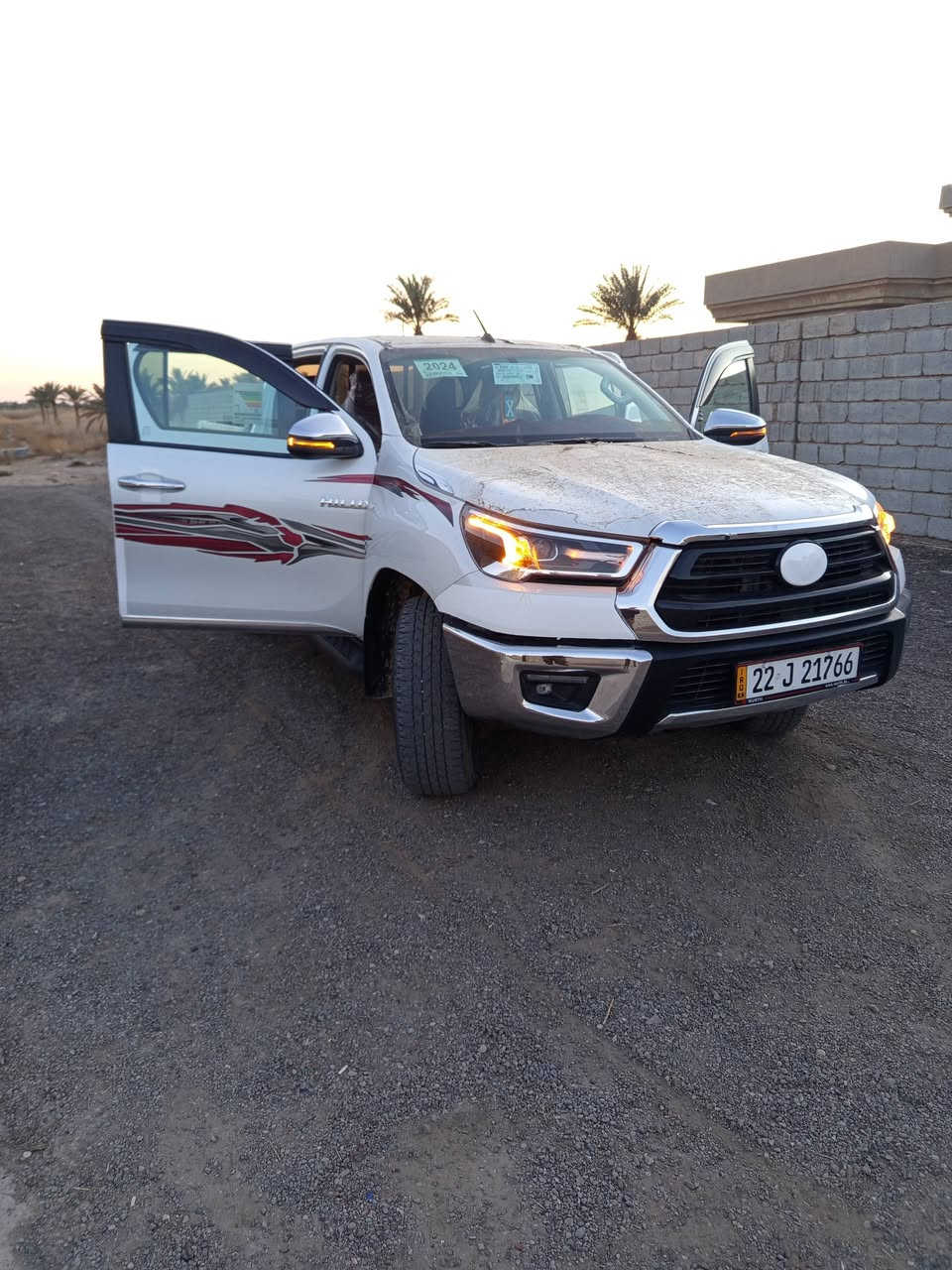 سلام عليكم هايلوكس فورويل للبيع موديل 2024 رقم اربيل مكفوله كفاله عامه من كلشي ماشيه 62الف عنوان الانبار الكرمه رقم الهاتف *********** --***********
