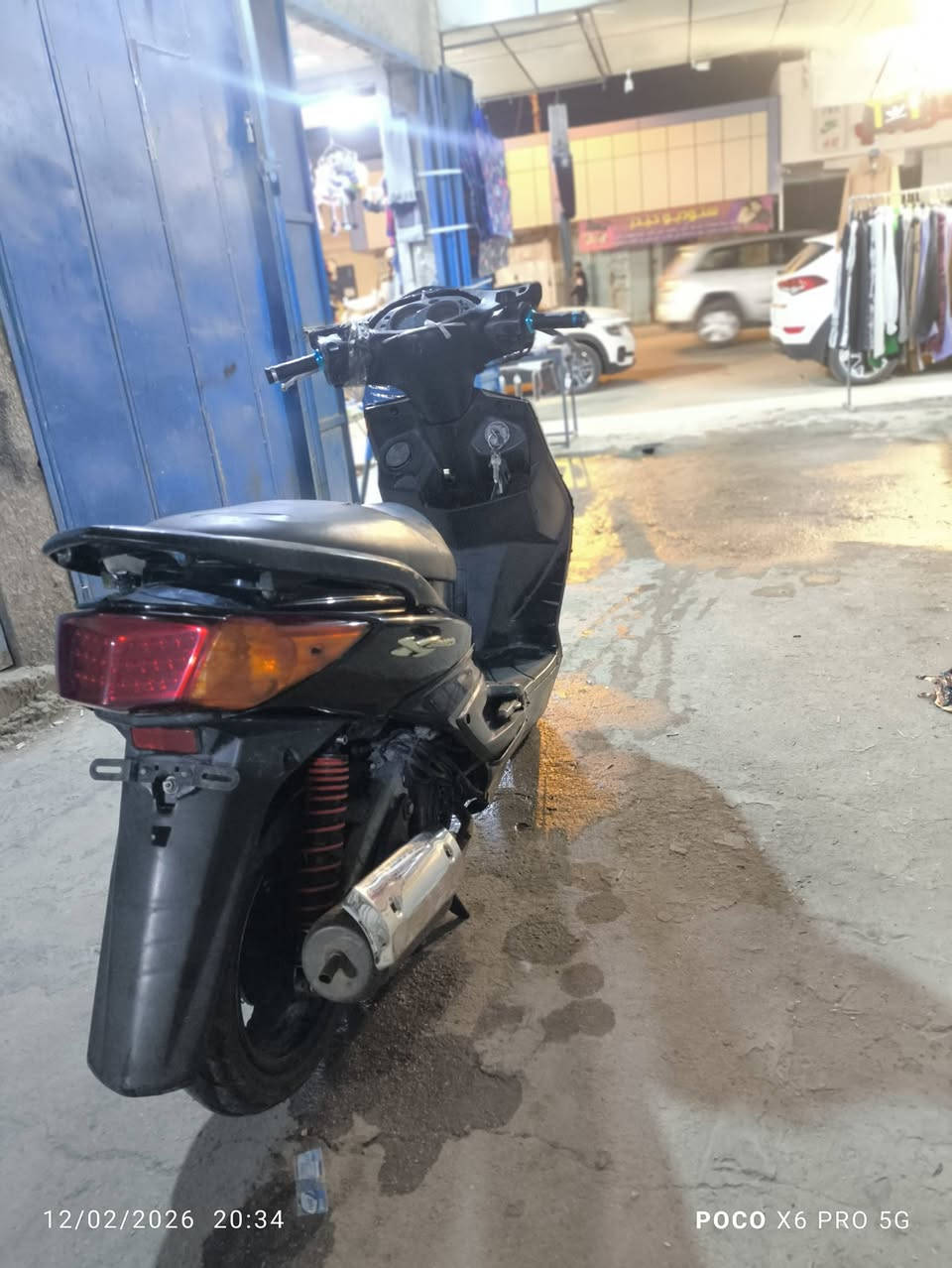 سلام عليكم دراجه سكنس فحل نوزل دراجه نضيفه ما مفتوحه رقم *********** سعر خاص
