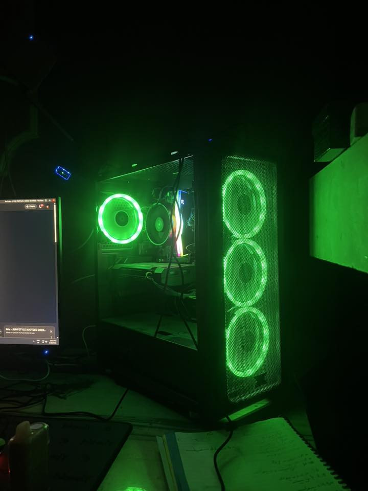 اخذ والعب Pc كامل للبيع
الموصفات 

 Gpu: Rtx 3060 12g

Cpu: amd r5500

Ram16 ddr4 3600rgp

Pur: fps500w

4fab

Nvme ssd 1T

شاشه raptr 1080 180fps

ماوس ploody

سماعه وايرلس bloody

كيبورد fantech

ماسوس باد بلودي 

Ups 1500

كل كراتين القطع موجوده 

انطي سعرك ونتفاهم


**إذا كنت صاحب هذا الإعلان وتريد حذفه لأي سبب، رجاءا أرسل رسالة إلى الدعم الفني**