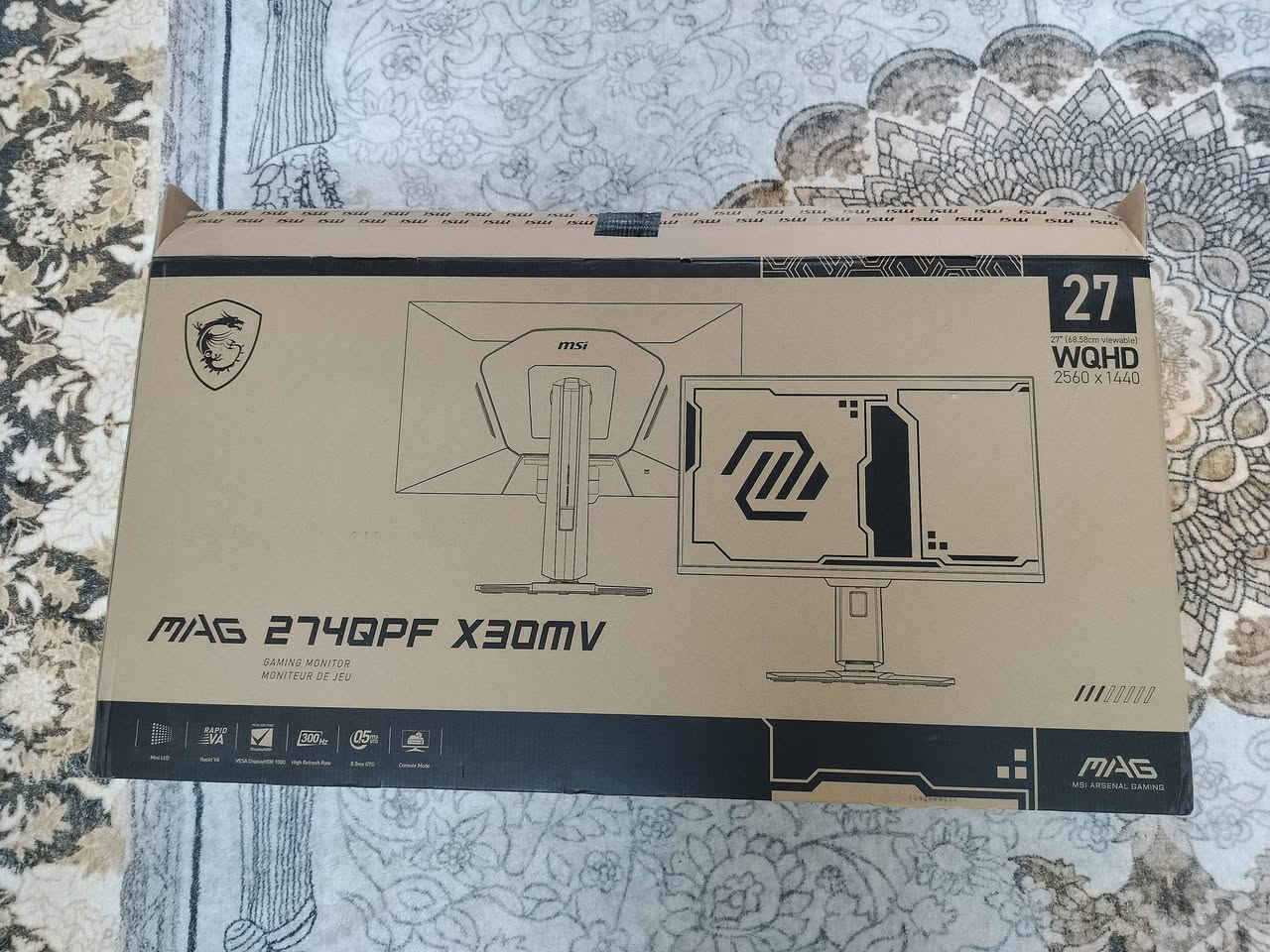 شاشة من MSI ـ 27 بوصة، 300 هرتز، سرعة استجابة 0.5، بدقة 2K، بتقنية ميني ليد. 

________________________________________

مزودة بتقنية Mini LED و DisplayHDR 1000  
حجم الشاشة: 27 بوصة
نوع اللوحة: VA ( 1000R)
الدقة: 2560 × 1440 (2K)
معدل التحديث: 300 هرتز
زمن الاستجابة: 0.5 مللي ثانية
السطوع: 400 شمعة
نسبة التباين: 4500:1
دعم الألوان: 1.07 مليار لون
المنافذ: HDMI 2.1 / DisplayPort
تقنية HDR: DisplayHDR 1000
الإضاءة : Mini LED

________________________________________

الشاشة نظيفة استخدمتها قليل كلش جميع ملحقاتها والكارتونة موجودة 
اريد ابيعها لان محتاج فلوس 

مكاني البصرة ابو الخصيب 

السعر 450 

رقم الوتساب للتواصل 7753002722
او على الماسنجر


**إذا كنت صاحب هذا الإعلان وتريد حذفه لأي سبب، رجاءا أرسل رسالة إلى الدعم الفني**