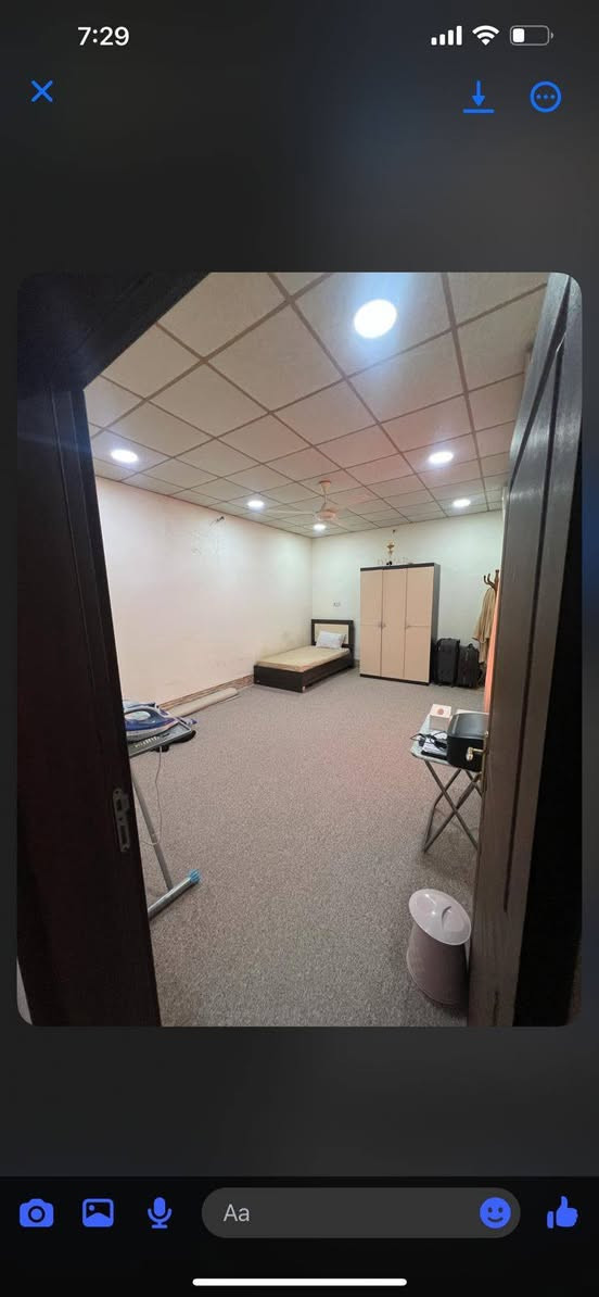 دار للبيع 200 متر بناء حديث
حي النداء قرب مدرسه سعد بن ابي وقاص الابتدائية

للاستفسار الاتصال على الرقم ***********
