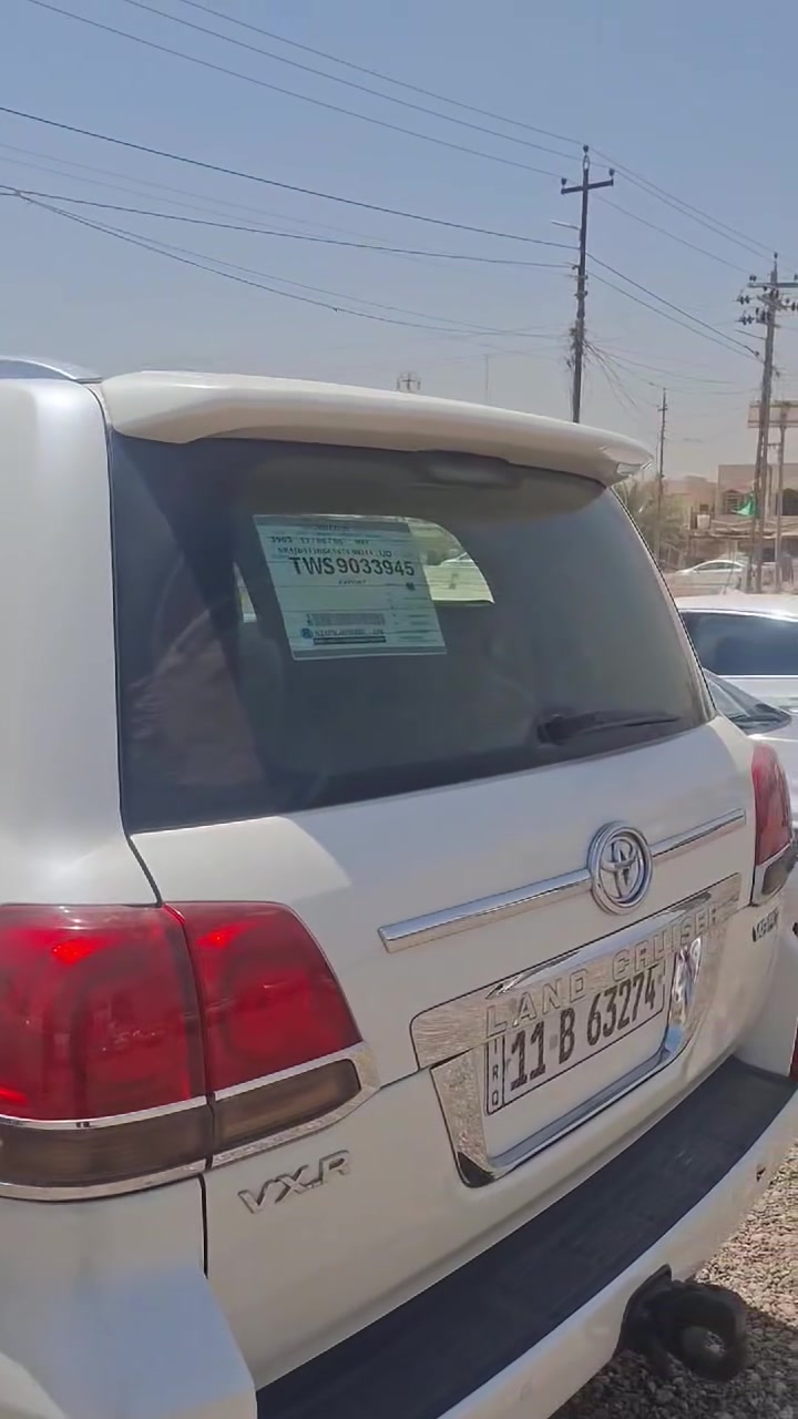 لاندكروزر ٢٠١٠ مكفوله ابلاديه مامحدثه بيه فقط بارد جاملغ خلفيه موبايل***********

