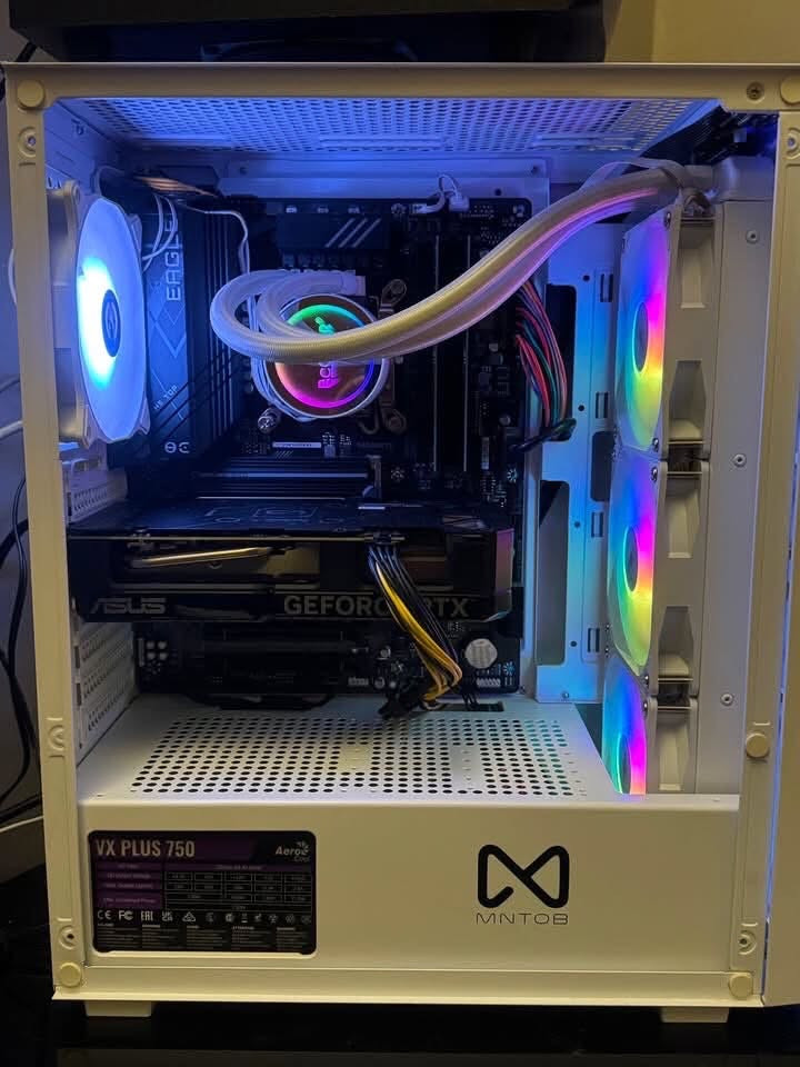 سلام عليكم شبابنه الطيبه
عندي هذا الكيس للبيع

I7 12700K
4060ti 8g
MB Z790 gigabyte UD DDR 4
Deep cool EL 360M
RAM 16 4800hz (2*8) كورسير
Power 750 bronze
سعرها 1650 (مليون وستميه وخمسين)
بيها مجال للشراي الطيب
مكلف بالنشر الي عنده استفسار على هذا الرقم ويزودك بالتفاصيل الباقيه 
واتس او رصيد موجود (الماسنجر ماموجود❌)

‪ ***********‬

شكراً الكم
ادمن♥️♥️
