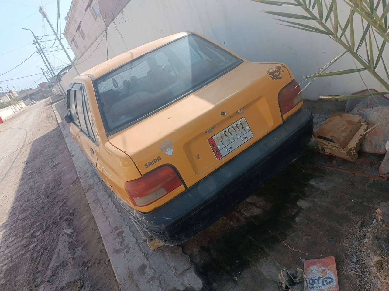 السلام عليكم سايبا البيع موديل ٢٠١٢ مكينه كايمه وشواصي ستوهن معمرات كير جديد وراعي موجود مطلوبه هيئه وغرامات ٣٨٦ االاتصال ع رقم *********** مكاني نجف عباسيه
