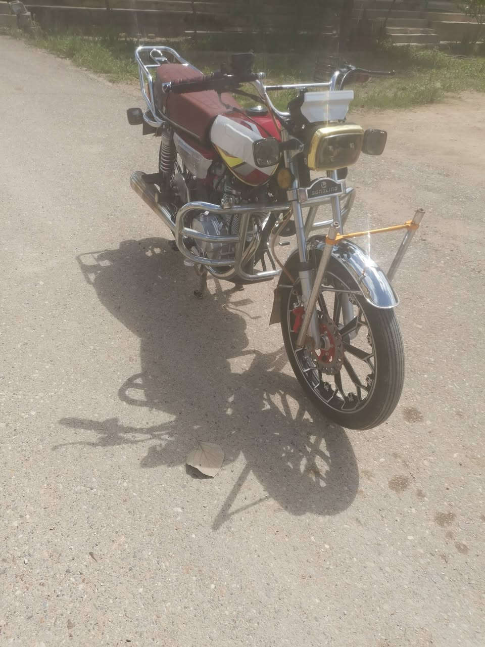 سلام عليكم اخوان دراجه سونك ٢٤ الدراجه مكفوله كفاله عامه  المكان الصقلاويه الطالعه السعر ٧٥٠وبيها مجال رقم ***********
