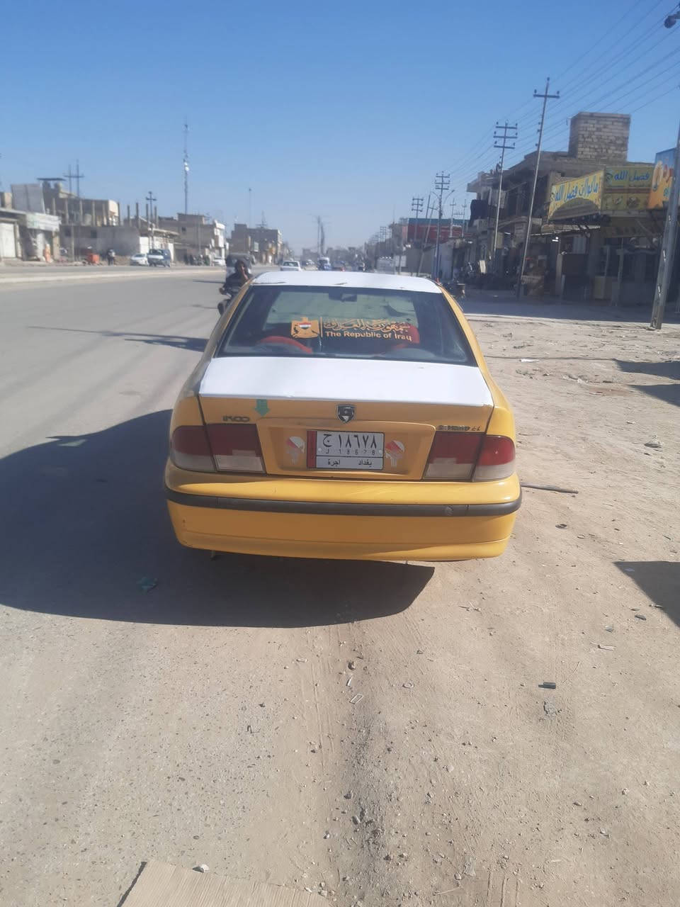 سلام عليكم سمند2010سيارة حلوة وجاهزة رقم بغداد تداورثاني يوم محرك عشرط كيروسدرمكفول مكان بابل السعر المطلوب 33وبيهامجال سيارة خيرمن الله ***********
