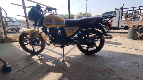 سلام عليكم دراجه دايون محرك 200 موديل2022  جاهزه 1150 وبيها مجال المكان حله جبله ***********
