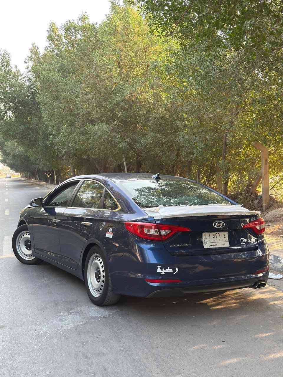 سوناتا مديل 2017 سياره بيها جملغ وبنيد بدون داخل جاهزه مكينه كير حداديه تبريد تخم تاير من كلهن السياره حلوه وخير من الله السعر 108وبيها مجال للشراي رقم الهاتف ***********مكان السياره النجف الاشرف
