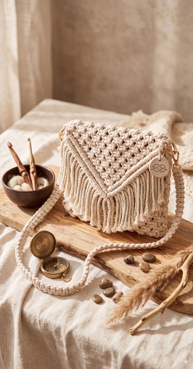 رجعنالكم من جديد 😍
شنطة مكرمية ناعمة و لذيذة
تصميم بوهيمي عصري و شغل يدوي دقيق مية بالمية
​تفاصيل مميزة بتضيف لمسة أناقة لأي "أوتفيت" بتلبسيه.
#handmade #macrame #fashion #boho_style #صنع_بحب #مكرمية #شغل_يدوي #أناقة


**إذا كنت صاحب هذا الإعلان وتريد حذفه لأي سبب، رجاءا أرسل رسالة إلى الدعم الفني**