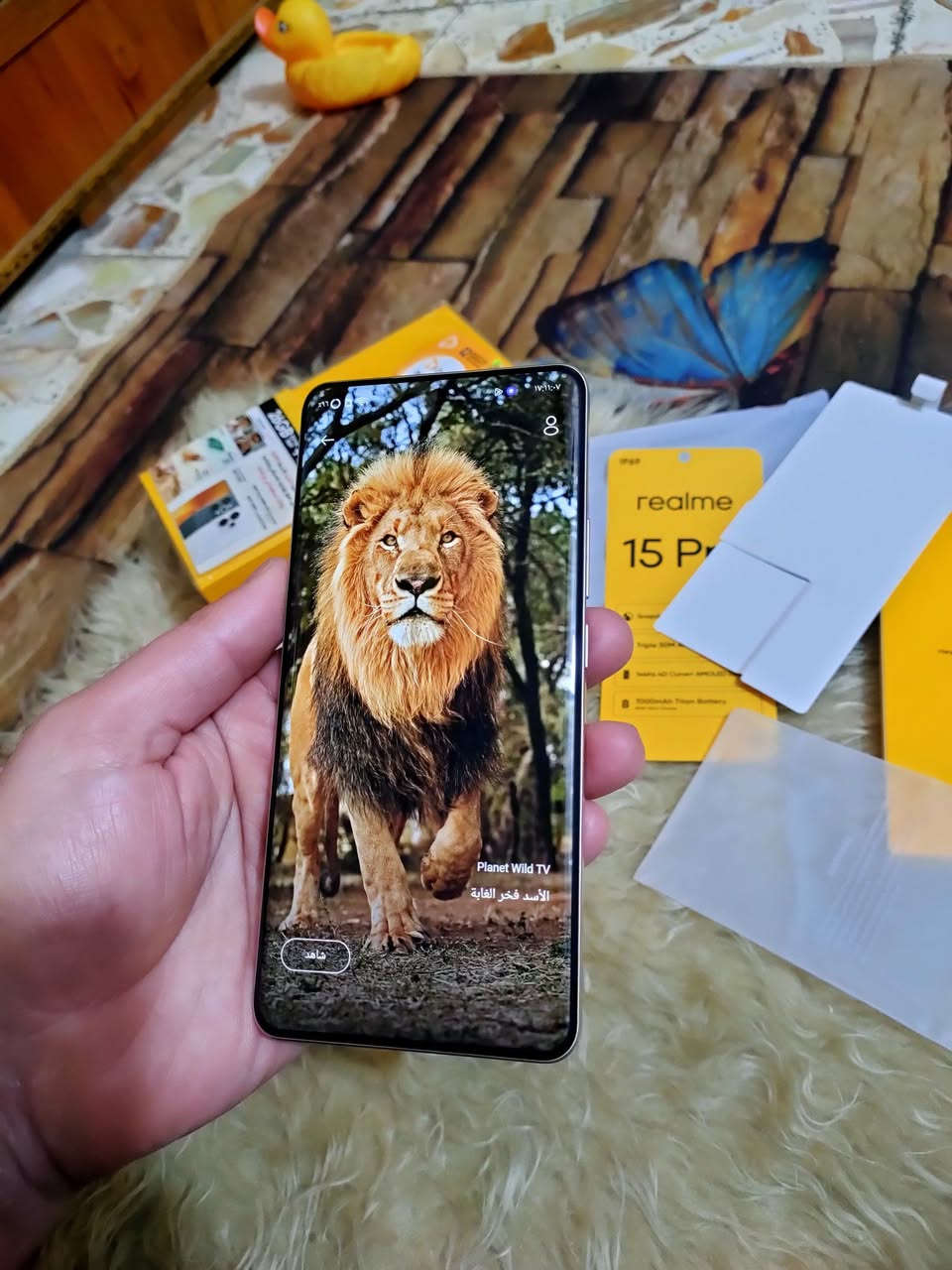 سلام عليكم اخواني جهاز realme 15 Pro 5G اخواني فقط مفتوح من الكارتون اغراضه غير مستخدمه 512 ب26 عشوائيه بطاريه 7000 ملم وشاشه 144 هيرتز وكامرات فلاكشب حساس سوني للبيع او مراوس سعر 500 الف وبي مجال جدا بسيط علما سعر الجديد تقريبا 585  مكاني بغداد مدينه الصدر توصيل ماعندي للستفسار خاص او وات ساب ***********
