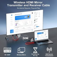 وايرلس HDMI • فول اتش دي ١٠٨٠ • ٢.٤/٥ جيجاهرتز