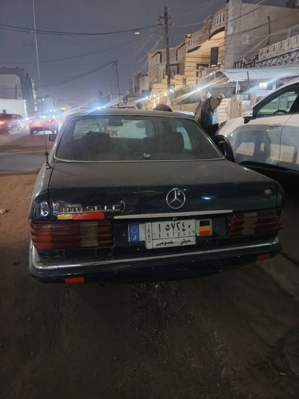 مرسيدس رئاسي موديل 93 كير محرك بطة الكير بي مشكلة بس الباقي كله مكفول تخم تاير صدر محرك جديد *********** للبيع او مراوس
