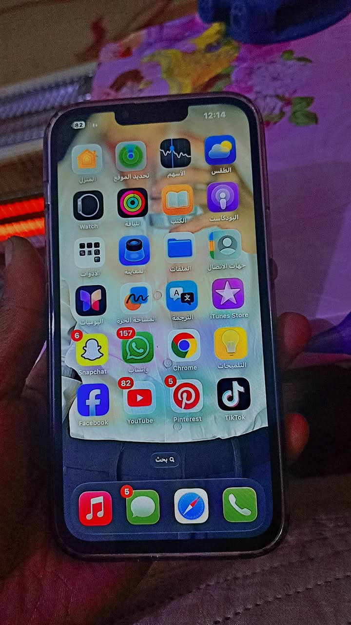 ايفون 13 برو ماكس فطر بضهر مبدل شاشة فيس ايدي واكف للبيع سعر 400 وبي مجال تواصل ***********
