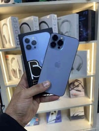 ايفون 13 بروماكس ZA دبل شريحه بطاريه 84 بلادي  ذاكره 256 كامل ملحقات ا...