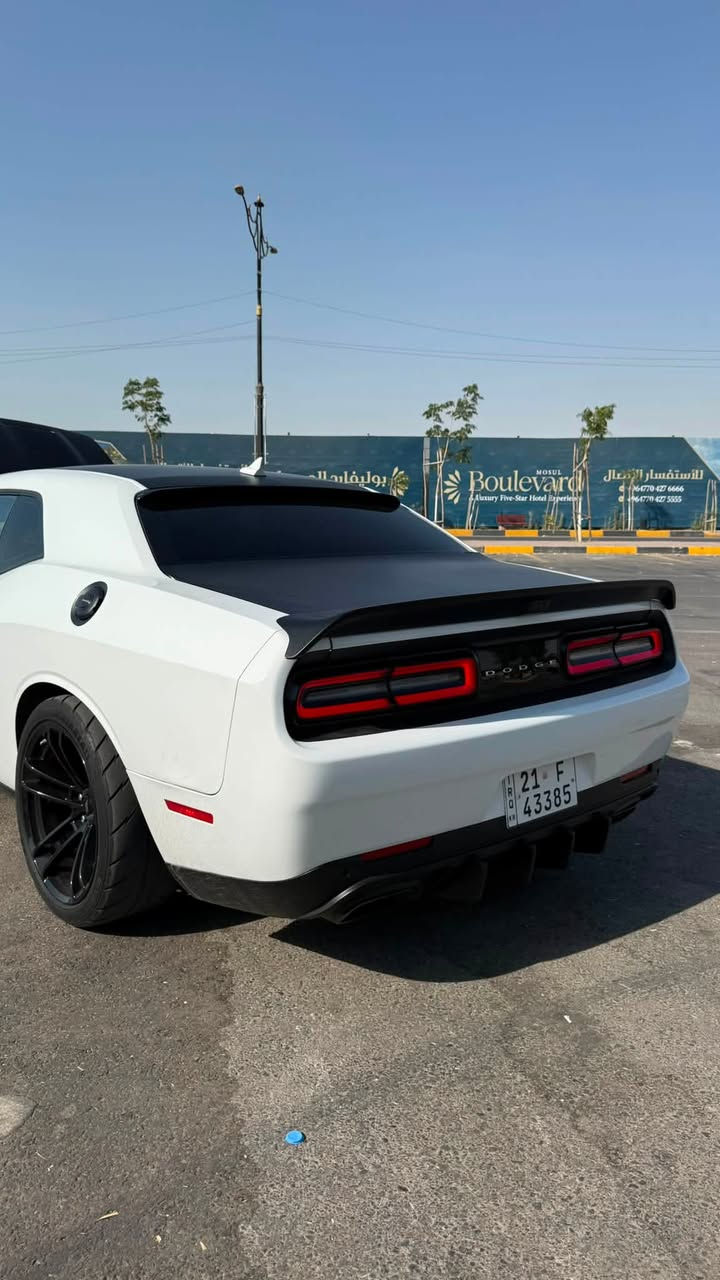 دودج جالنجر هيلكات جيلبريك (Jailbreak)
717HP

من أنظف وأجمل سيارات العراق، وسيارة استخدام شخصي وعلى إيدي من أول ما وصلت.

مواصفات السيارة:

* ماشية فقط 9,000 Mile.
* داخلة العراق Clean Title.
* صبغ أمريكي فقط:
    * جاملغ خلفي.
    * باب.
* الإيرباك بشرط.
* بجم كبس .   
الحوض كبس.
* بدون أي برغي نقص.
* السيارة بالكامل وضع وكالة:
    * المكينة وكالة.
    * السوبر وكالة.
    * الحجرات وكالة.
    * وكل أجزاء السيارة أصلية وما بيها أي لعب أو تعديل.

السيارة مداريها من كلشي، ونظافتها تبيض الوجه، واللي يعرف سيارات الهيلكات راح يميزها من أول نظرة.

السعر: 36,500 دولار (ورقة فقط).

والله العظيم خواتها بالسوق توصل إلى 5 شدات وما يوصلن لهالنظافة.

سبب البيع: فاتح مشروع جديد، والرزق أهم.
الله يرزقني ويرزق الجميع، وبالعافية على اللي تكون من نصيبه.

للتواصل:
📞 ***********
