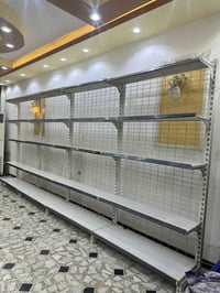 رفوف جداري تركي اصلي ثقيل نضيف ستخدام قليل 5متر عنوان بغداد ام الكبر م...