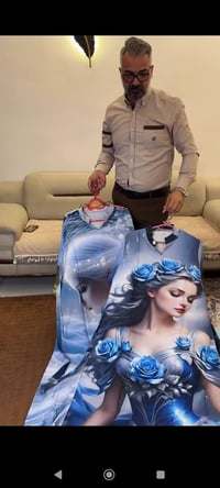 دشداشة • حزام قماشي • لبس رجالي