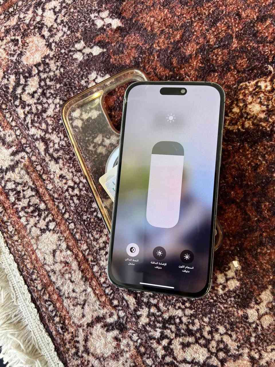 آيفون ١٤ برو ماكس شرق اوسط شاشه وبطاريه أصليات ذاكره ٢٥٦ كل خلل مابي فطر بضهره جهاز ع فحص مكفول من عدا لذاكرهن مكاني نجف ٧٠٠ بي مجال شي بصيط حك الجيه  دبل خط ***********
