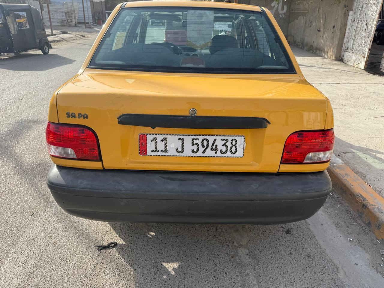 سلام عليكم سايبه موديل 2016 مكينة وكير و حداديه و شواصي مكفولات بيها صبغ جاملغ و الباقي مكفول السعر 39 وبيها مجال هاتف *********** مكان نهايت حي اور
