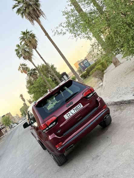 سلام عليكم .. جيب كراند شيروكي موديل 2022 فئه S ام الرادار رقم اربيل وكاله هارلم جديده جدا ومكفوله كفاله عامه عداد المسافه 18 الف ميل لزياده المعلومات الاتصال ب *********** مكان السياره زيونه او كراده
