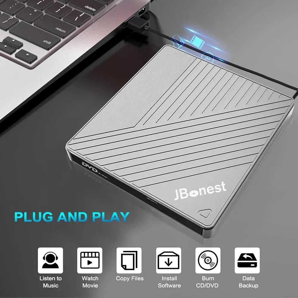 محرك أقراص CD/DVD خارجي بمنفذ USB 3.0 من النوع C، مزود بقارئ بطاقات SD/TF، ​​ناسخ بيانات محمول، نقل بيانات سريع لأجهزة الكمبيوتر المحمولة والمكتبية، وأجهزة MacBook، وأنظمة التشغيل Windows 11/10/8/7/XP وLinux وMac OS وVista.


**إذا كنت صاحب هذا الإعلان وتريد حذفه لأي سبب، رجاءا أرسل رسالة إلى الدعم الفني**