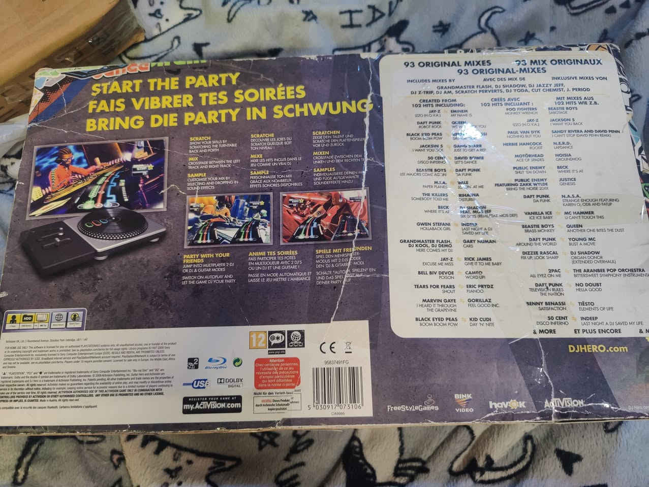 ملحق بلي ستيشن 3 
Dj hero السعر 25 الف 
متوفر توصيل


**إذا كنت صاحب هذا الإعلان وتريد حذفه لأي سبب، رجاءا أرسل رسالة إلى الدعم الفني**
