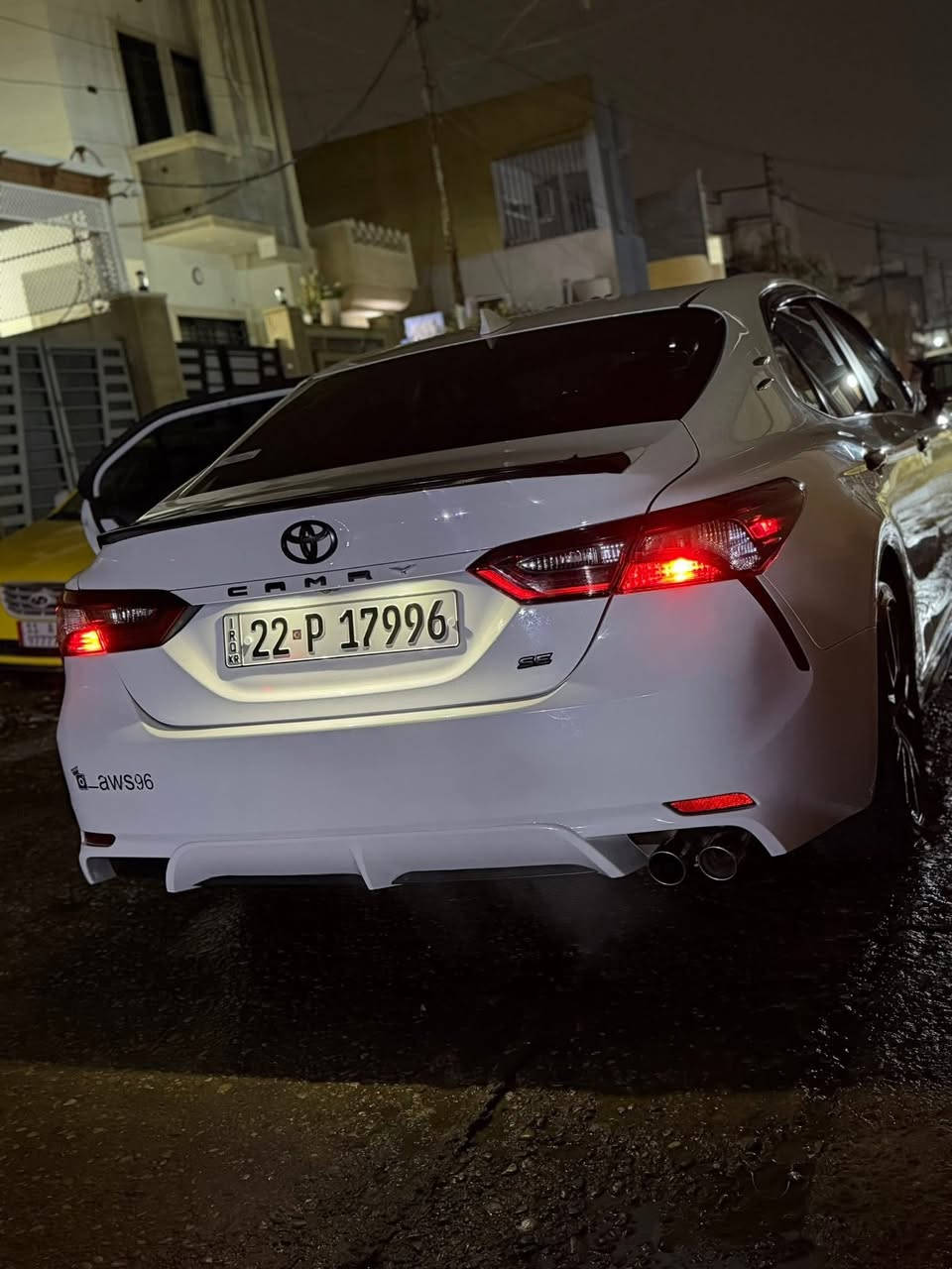 السلام عليكم
كامري موديل 2023

فول بلص 

فتحه سقف 

بصمه +تشغيل عن بعد

نقطه عمياء

هيترات ستيرن +كشنات

تحديد مسار 

رادار امامي خلفي 360 درجه 

محرك 2500 

رقم اربيل بسمي 

تايرات الشركه 

سياره ماشيه 18 ميل 

الضرر باب وجاملغ شرط السونار لا حالوب ولا بادر بشرط 

لونها ابيض ثلجي يعني مو صدفي 

بجم مغلف ببي ايف مال شركه 

مكان السياره موصل 

السعر (((230)))وبيها مجال 

وتساب ***********
