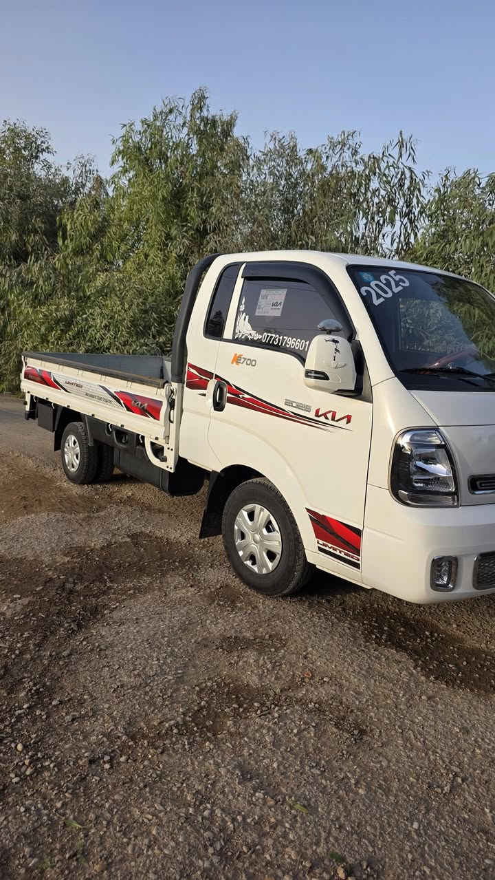 كيا 2025 مكفولة سستلم كامل دعامية خلفيةسيارة شخط مابيها
رقم بغداد ماشية ١٩ الف حقيقي ما مفيشى ولا ملعوب بيها 
ع وضع الشركة للبيع السعر ١٧٢بيها مجال بسيط 
***********
