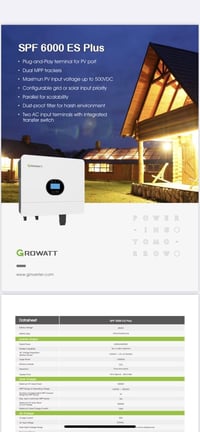 إنفيرترات Growatt • بطاريات وألواح TW/BICODI • مركز صيانة بغداد