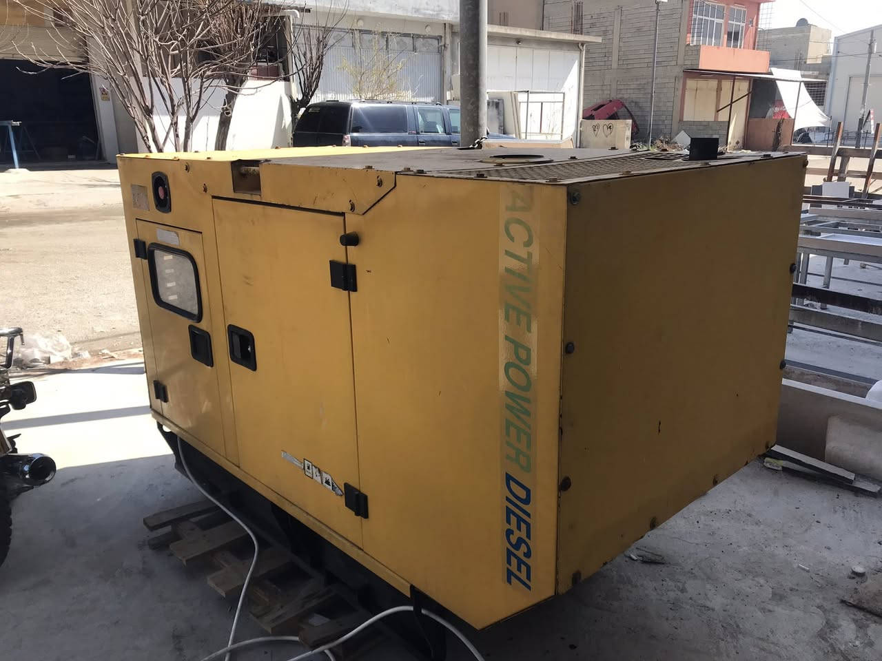 السلام عليكم مولده صيني تجميع تركي ٥٥ امبير مستعمله ساعات قليله جدا دهن الشركه ومي الراديتر الاحمر بعده بيها تشتغل سنكل فيز وثري فيز المكان سليمانية السعر ٣٠ ورقه وبيها مجال للاتصال ***********

ملاحظة / المولدة جديدة جدااا صوت كاتم
