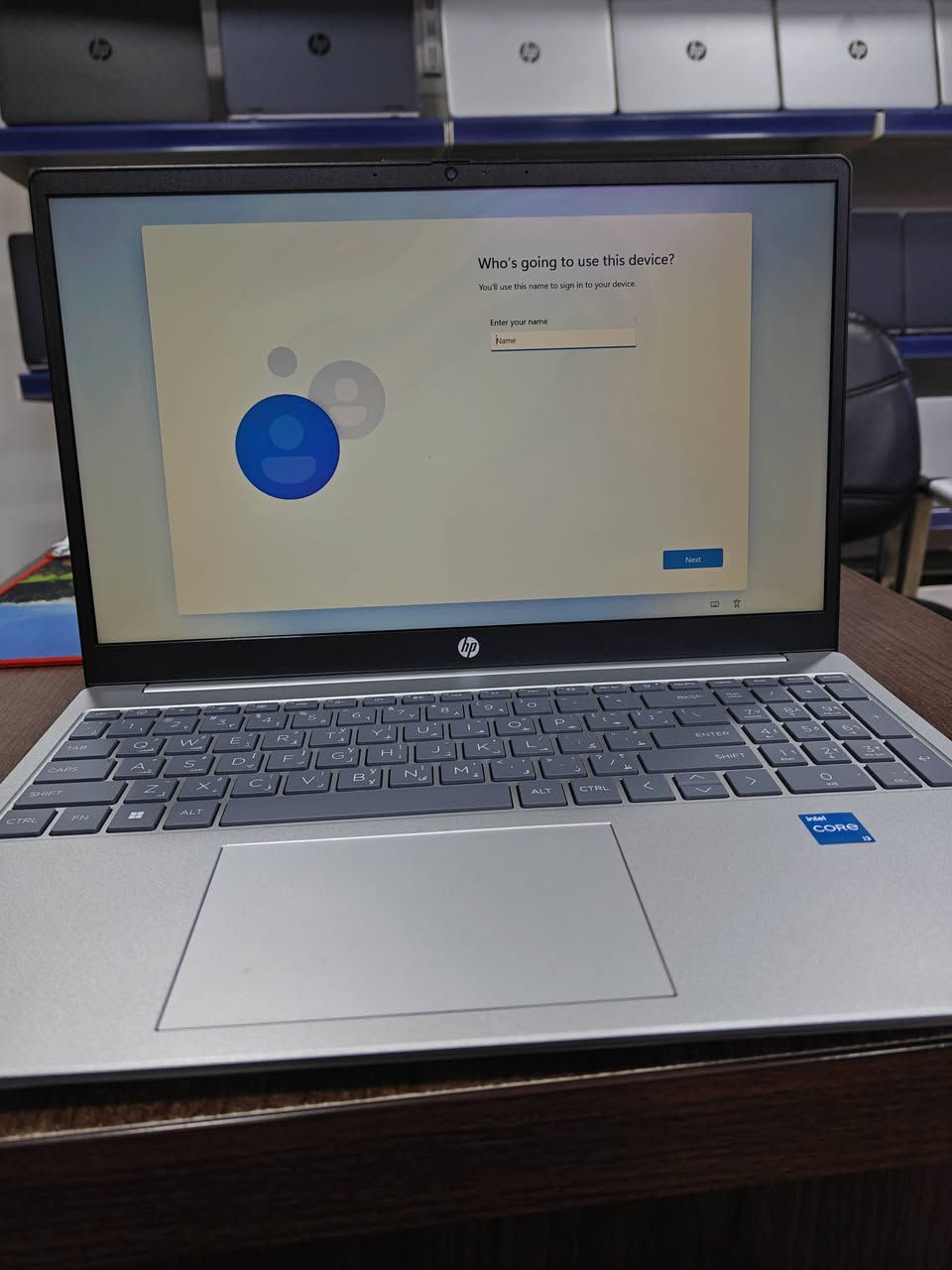 Hp 15
Processor cor i3 generation 13
Ram 8 g 
Hard ssd 512
Size 15.6
***********
***********
