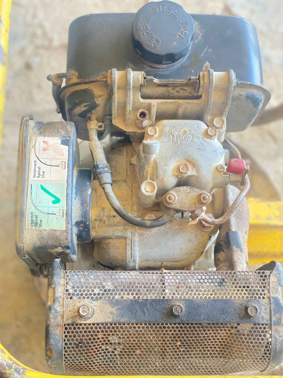 محرك فابريتر ينمر ياباني اصلي بعده على وضع الشركه سعره 225 بيها مجال /***********
