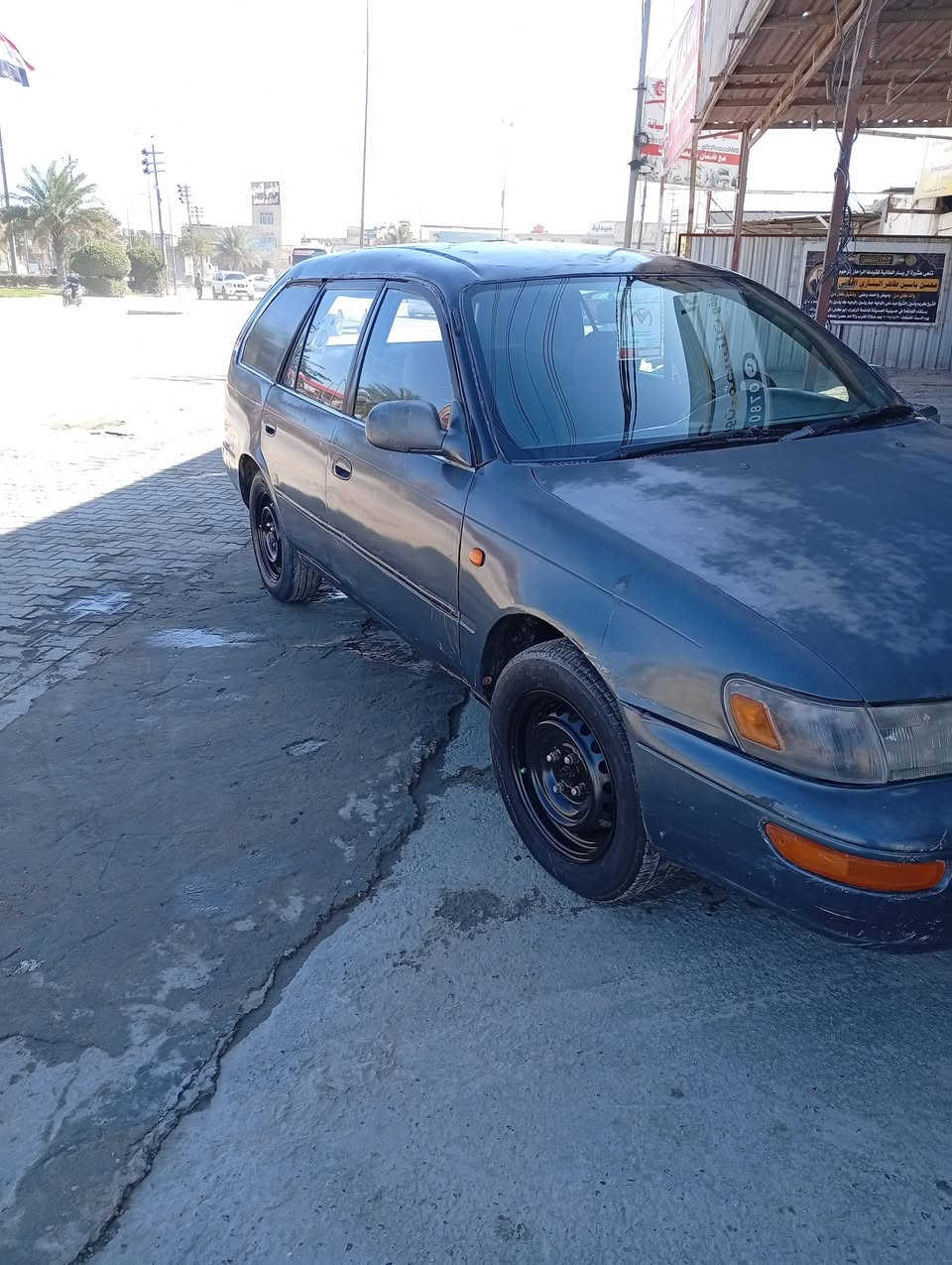 كورلا ستيشن رقم مثنئ مالكه مثنئ الرميثه سنويه منتهيه اربع سنوات مكفوله من الكص والنقل وجميع الاصوليات سياره بيه رشات صبغ قليل لونه بلادي جارد كير جديد محرك بيه خيط بخار بدون صوت حداديه حلوه تخم تاير جديد كهربائيات شغاله غرفه حلوه كلش دبلات الوره تعبانه سياره حلوه وناعمه وين ماتريد اطلع بيه مكان السياره نجف السعر 32ورقه اتصال فقط***********
