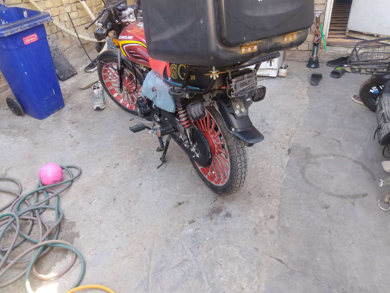 سونيك موديل 2026 دراجة نص نكرة سعر 850قفل صار شهر نازلة تقريبا تشغيل عن بعد بصمتين 
***********
