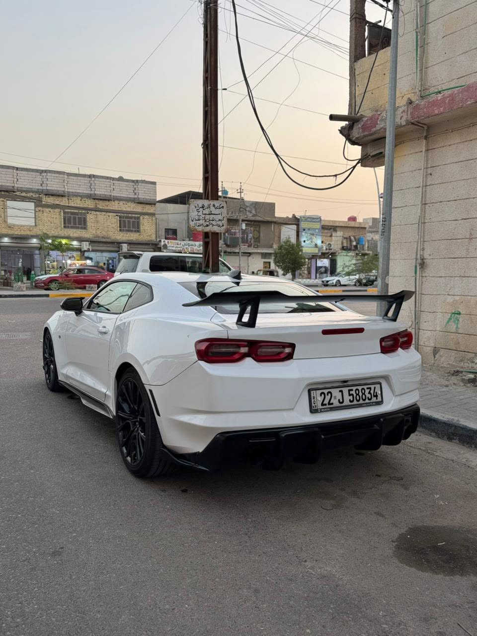 كمارو 19 للبيع
6v 3600
السعر 130 
ماشية 125000

تقرير الفحص كدامكم تحبون تشوفون القطع الي بيها 

السنوية منتهية قبل ٨ اشهر
مكان السيارة البصرة

للاستفسار :***********
